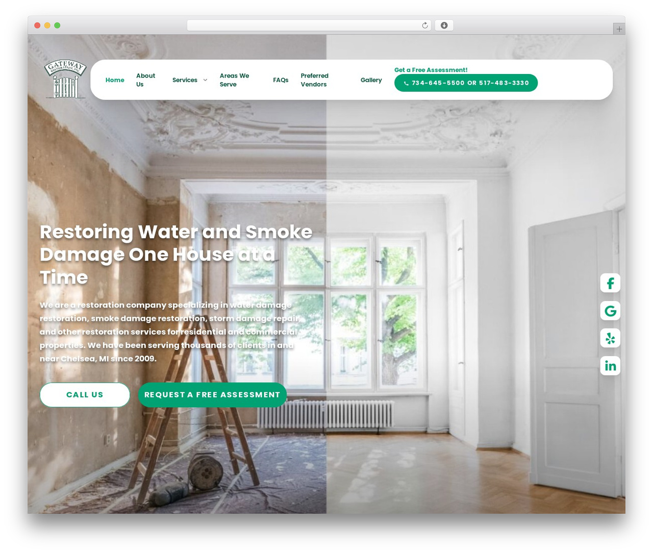 WordPress theme Echo - gateway-restoration.com