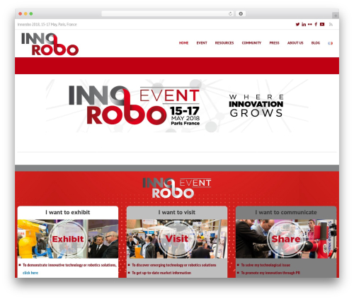 WordPress theme Flatco - innorobo.com