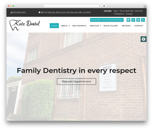 Parent Theme theme WordPress - katzdental.com