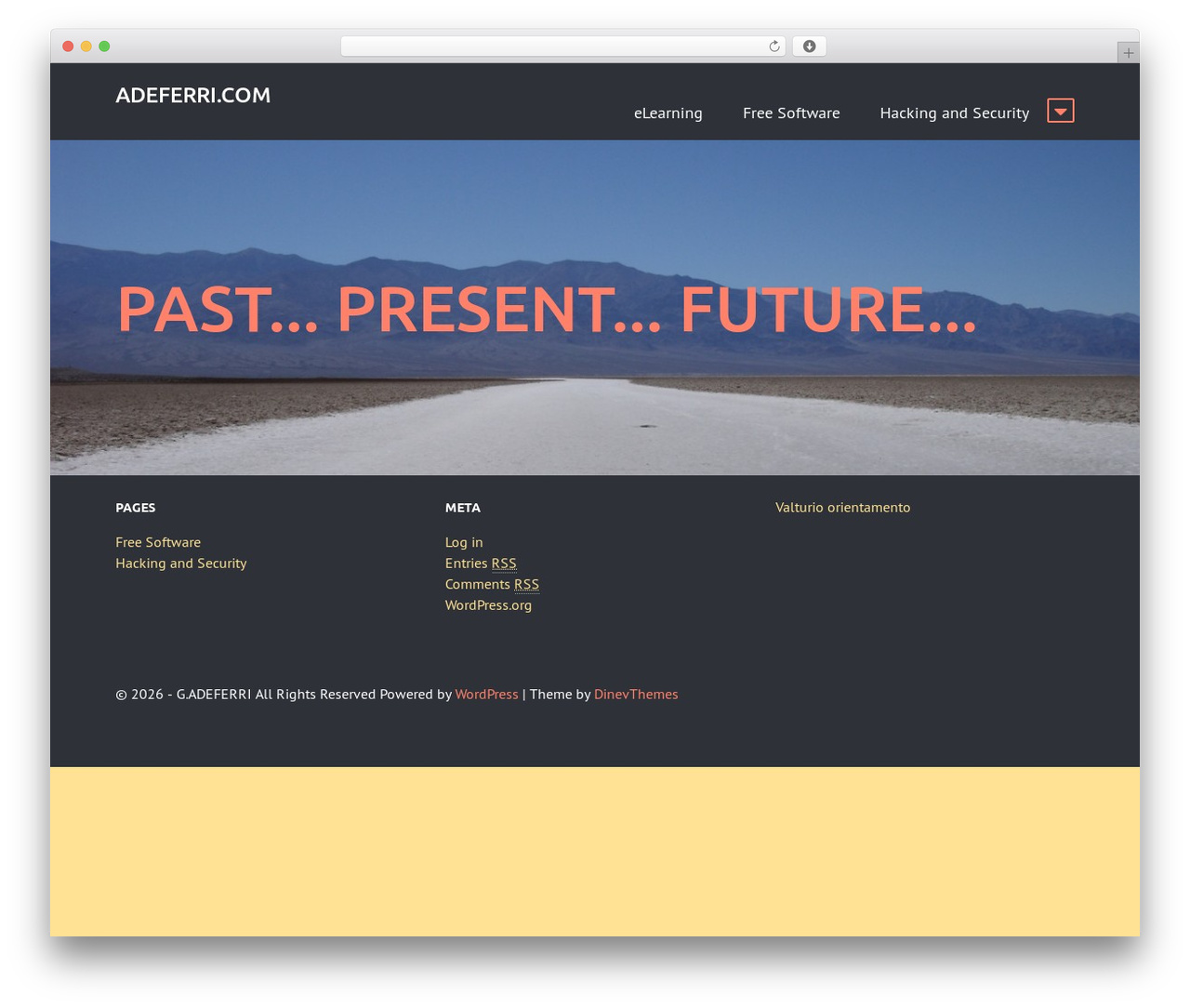 Theme WordPress Rectangulum - adeferri.com/awordpress