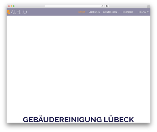 Tomisolas theme WordPress - arello-gebaeudeservice.de