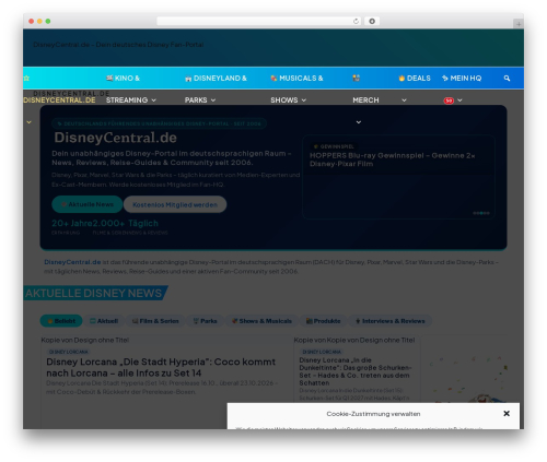 Ai WordPress plugin - disneycentral.de