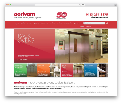 acrivarn WordPress theme - acrivarn.co.uk
