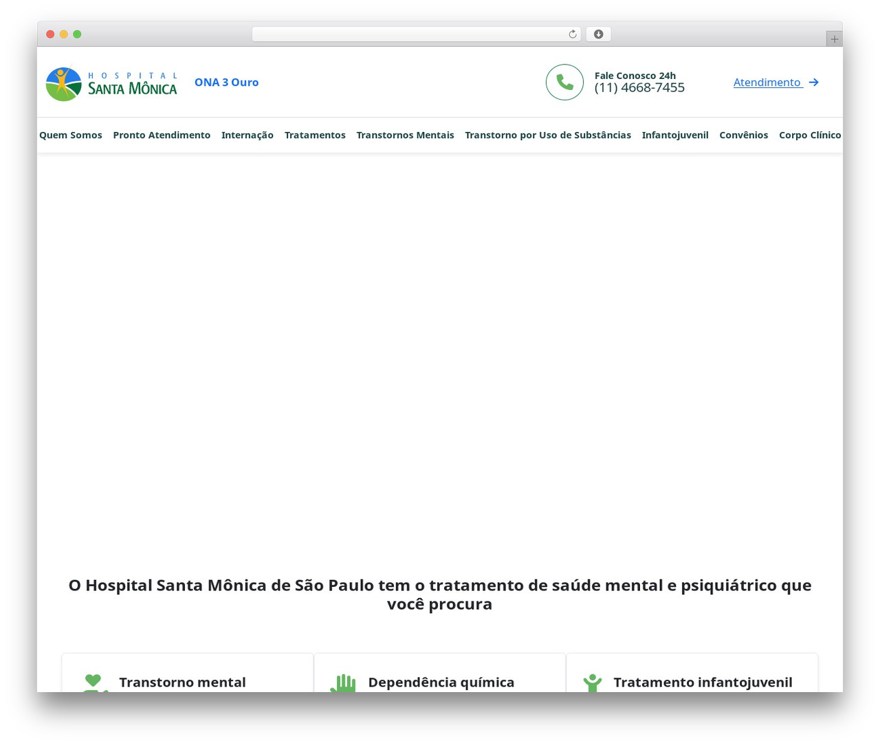 bootScore theme WordPress - hospitalsantamonica.com.br