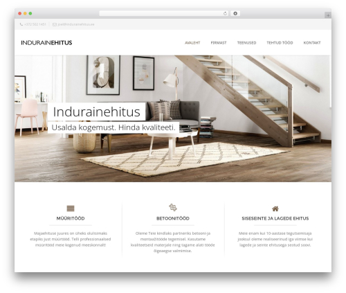 Durus theme WordPress - indurainehitus.ee