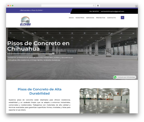 Educat WordPress theme - pisoselohim.com