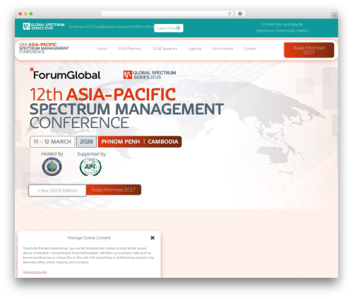2code event schedule WordPress plugin - spectrummanagement.asia