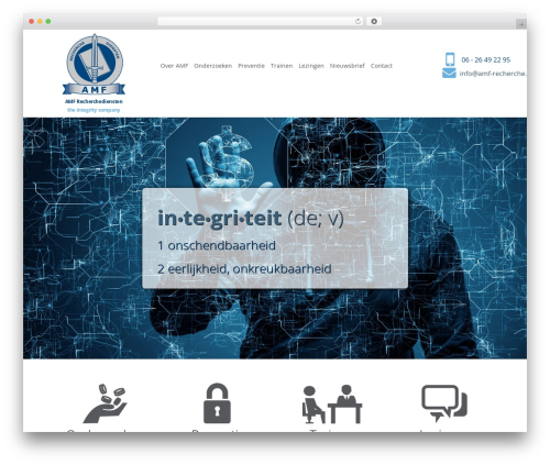 Sieronline WP Basisthema- Child WordPress theme - amf-recherche.nl