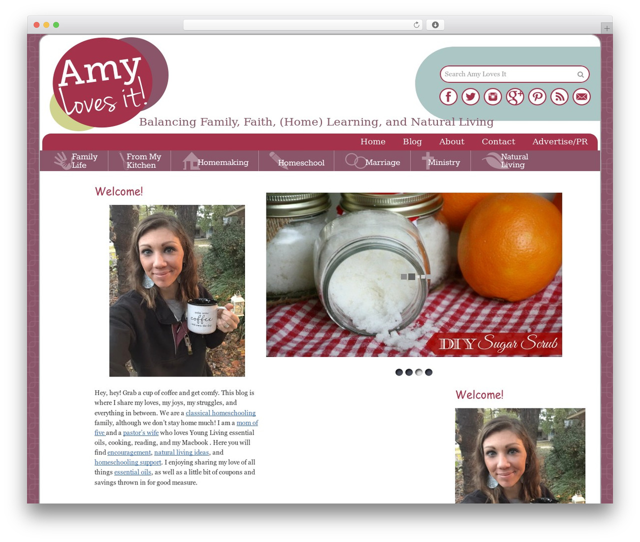 Theme WordPress ALI Theme - amylovesit.com