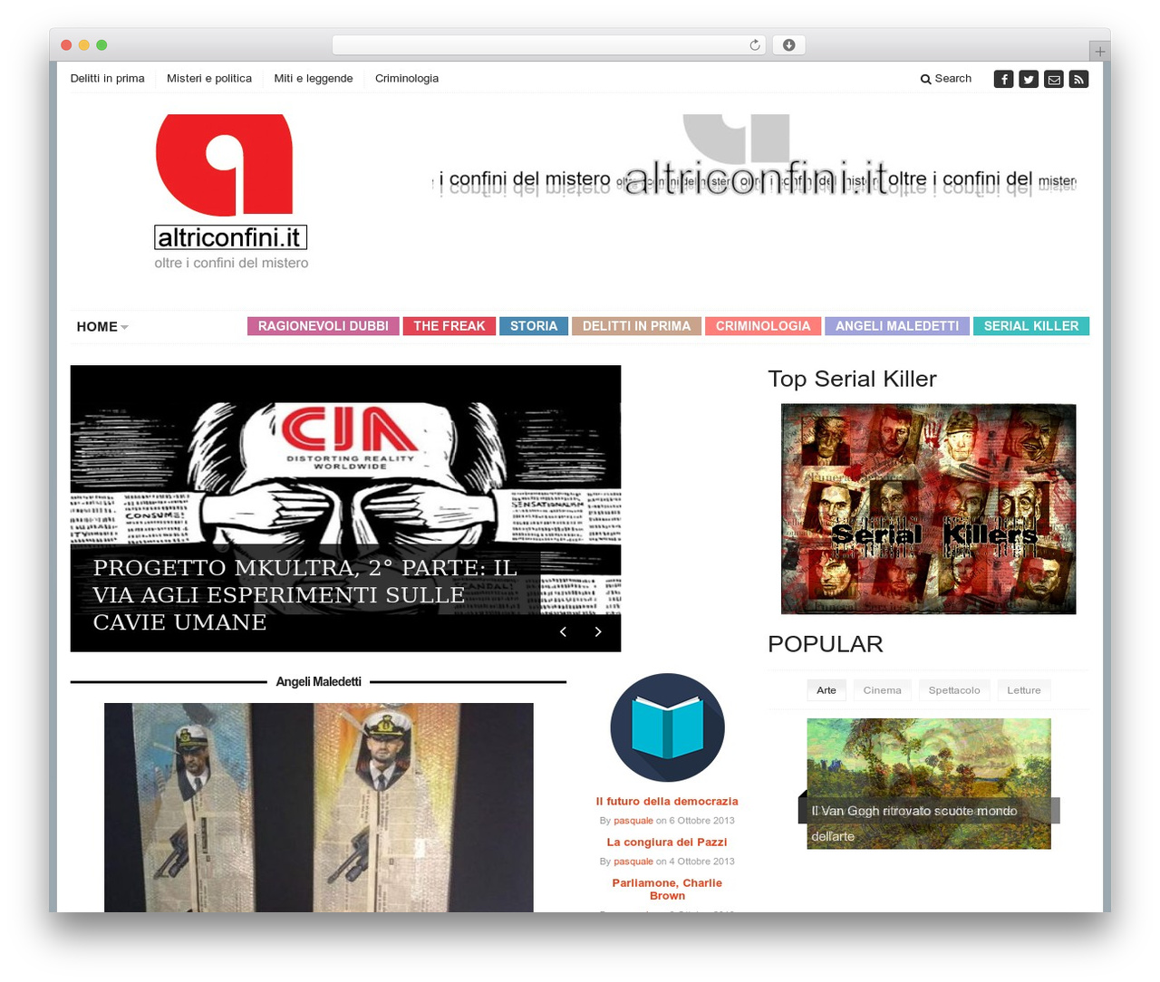 Theme WordPress sharp - altriconfini.it Theme WordPress sharp - altriconfini.it