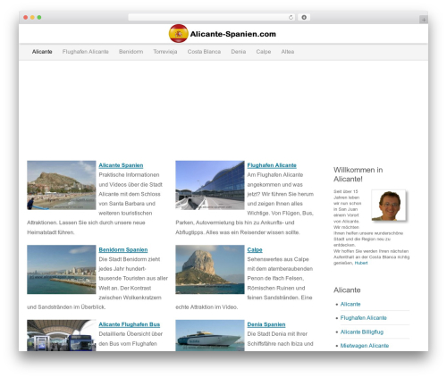 WordPress theme Dynamik-Gen - alicante-spanien.com