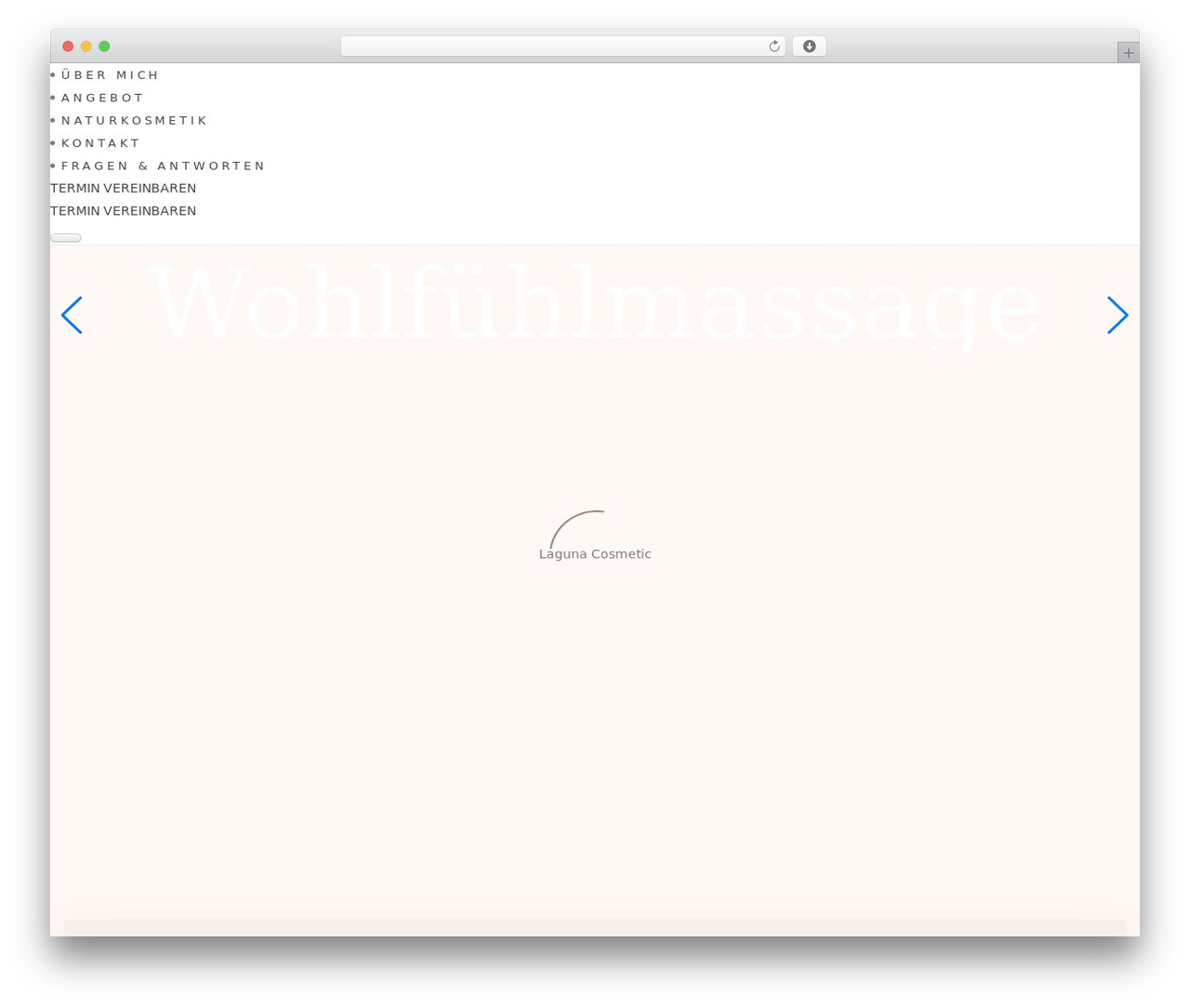 WordPress theme Rela - laguna-cosmetic.ch