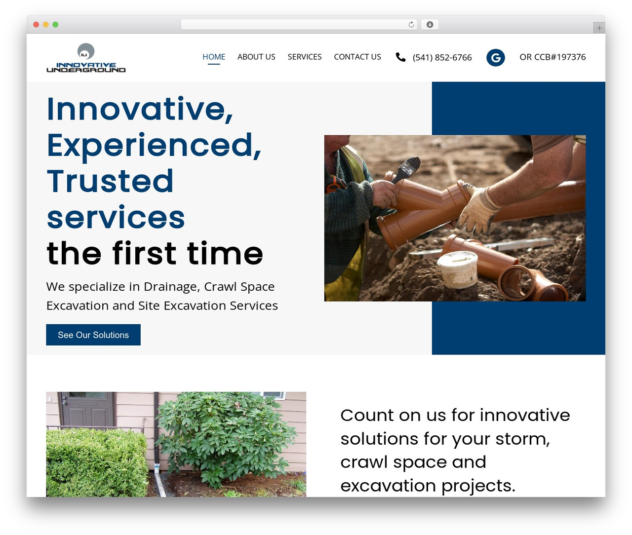 Beaver Builder Theme WordPress theme - innovative-underground.com