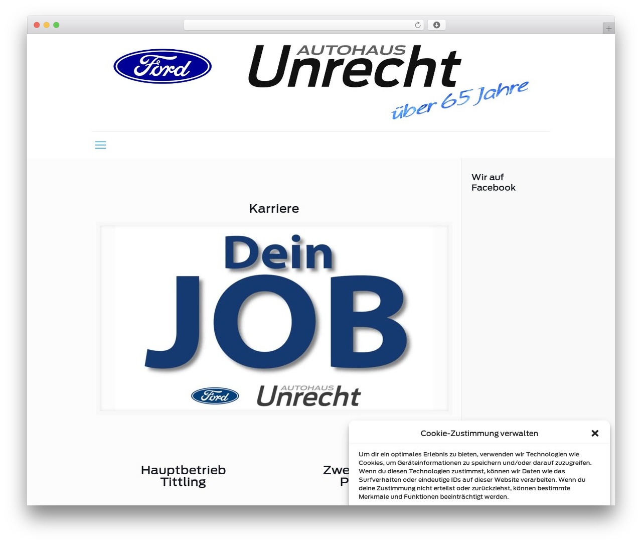 Betheme WordPress theme - autohaus-unrecht.de