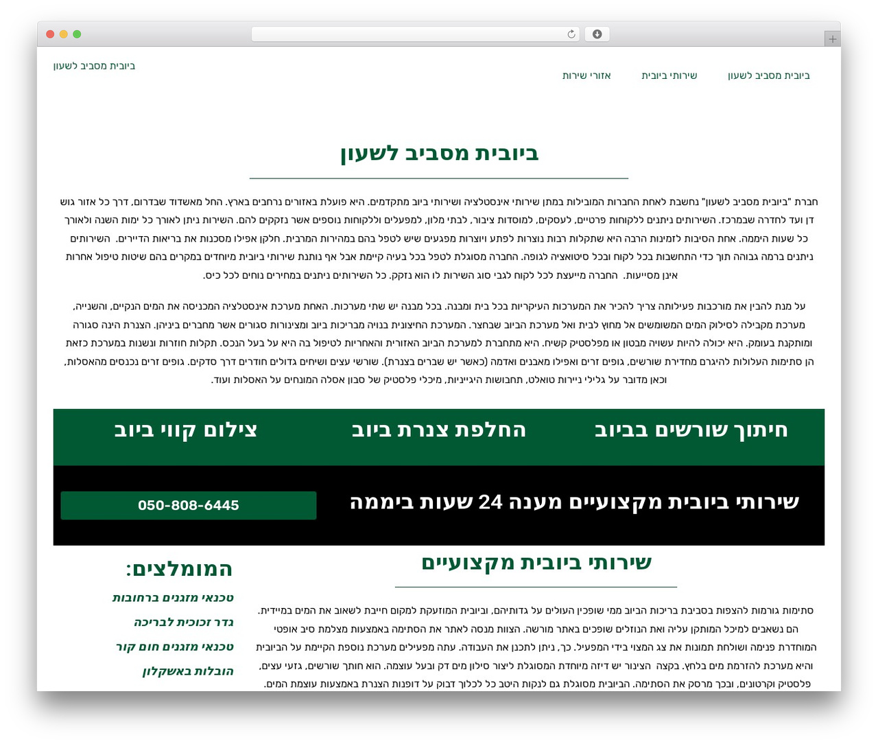 Buzz WordPress theme design - 24sewer.co.il Buzz WordPress theme design - 24sewer.co.il