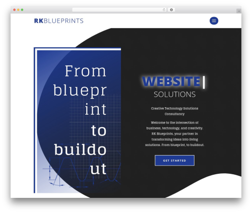 Divi WordPress theme - rkblueprints.com