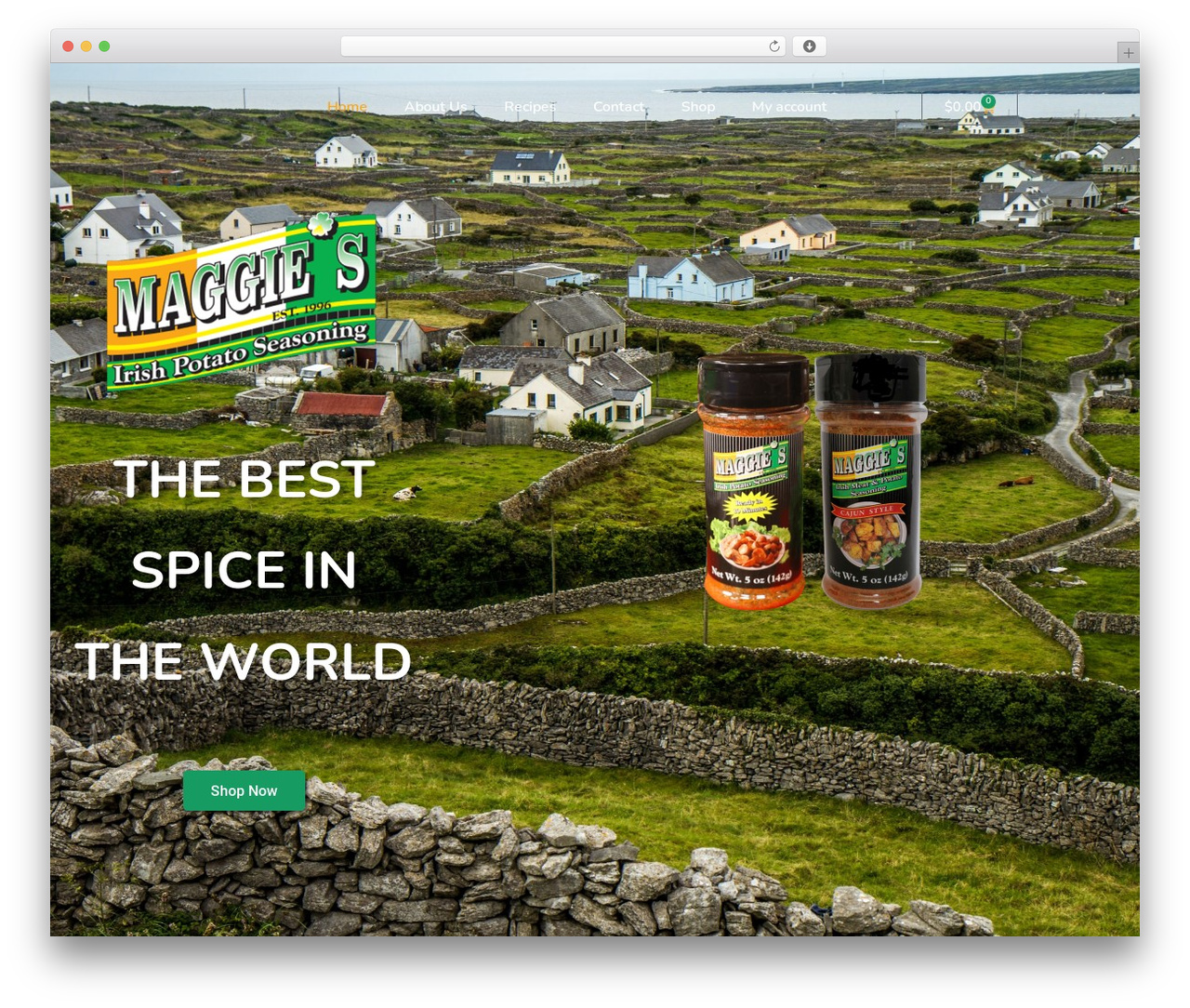 Hello Elementor WordPress theme - maggiesseasonings.com