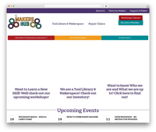 Modern events calendar lite master WordPress plugin - themakershub.org