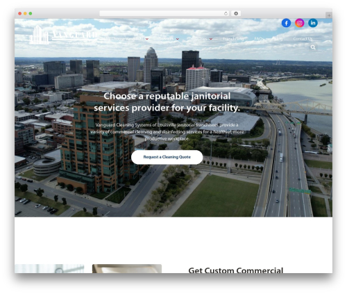 Pronto lead insights WordPress plugin - vanguardcleaningky.com