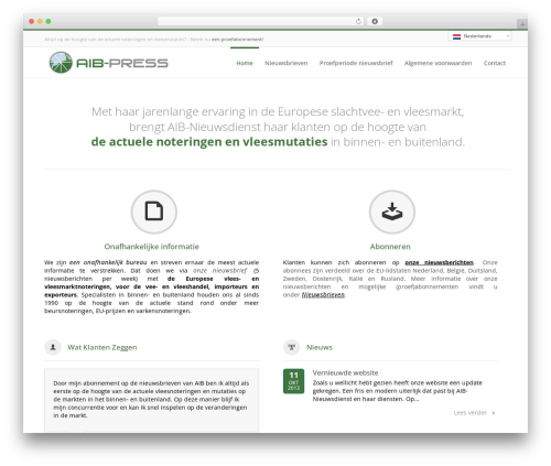 Maximus WordPress theme - aib-press.com