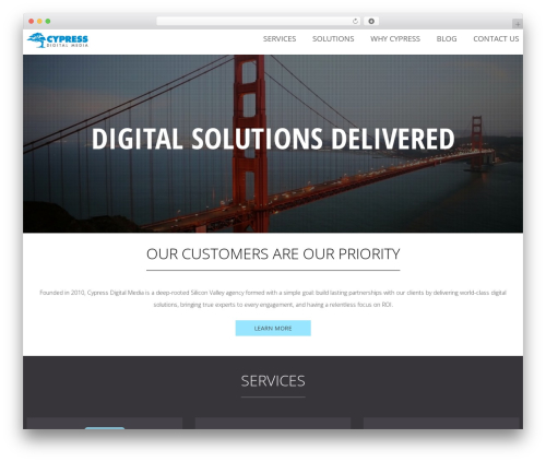 Theme WordPress cherry - cypressdigitalmedia.com