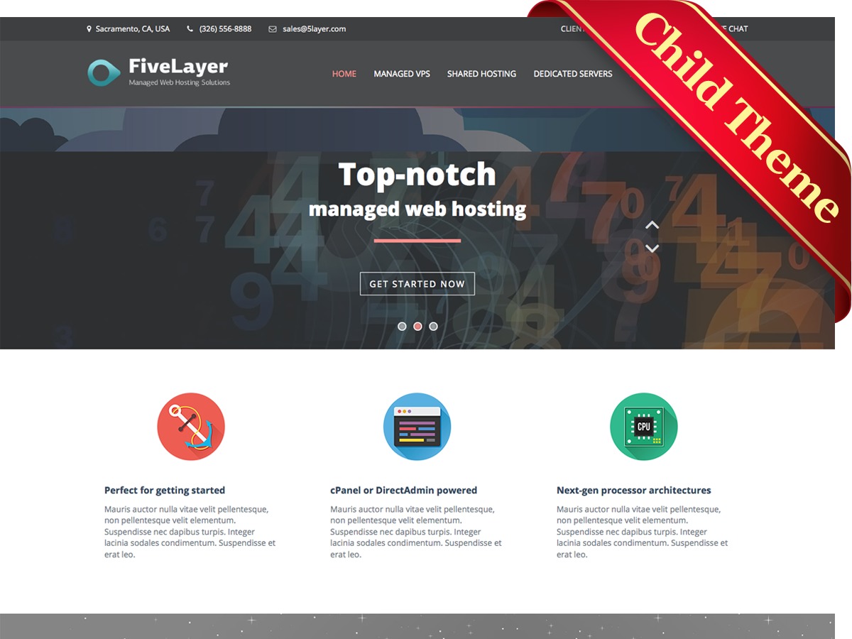 Theme WordPress FiveLayer Child Theme WordPress FiveLayer Child