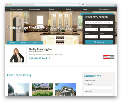 Theme WordPress IXACT Framework - kellyharrington.ca