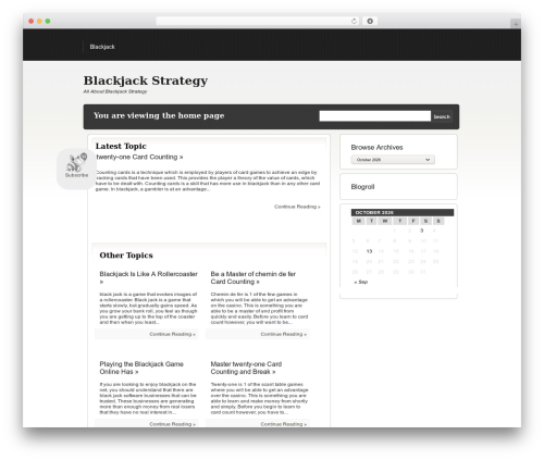 Tuaug4 WordPress theme - interblackjack.net Tuaug4 WordPress theme - interblackjack.net