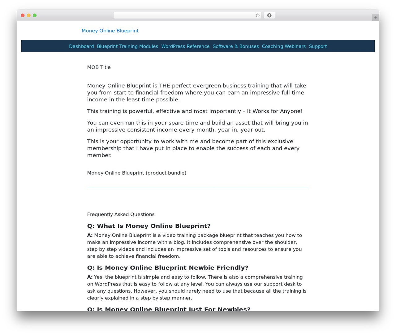 WordPress theme Dynamik - moneyonlineblueprint.com WordPress theme Dynamik - moneyonlineblueprint.com