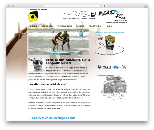 WP theme inside - insidesurfschool.com