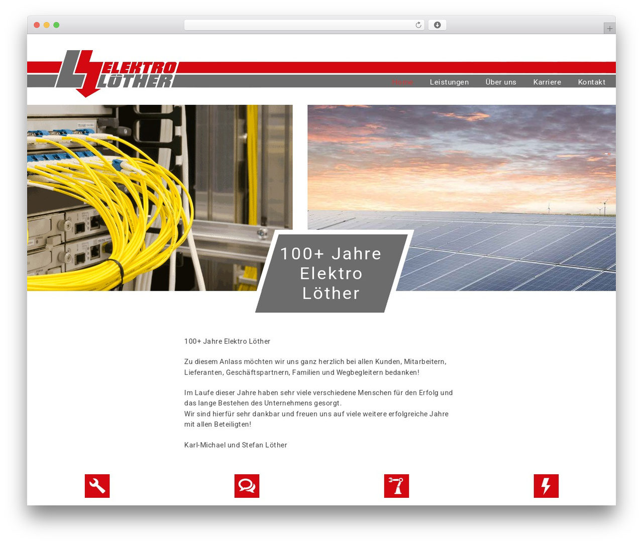 Atomlab WordPress theme - elektro-loether.de Atomlab WordPress theme - elektro-loether.de