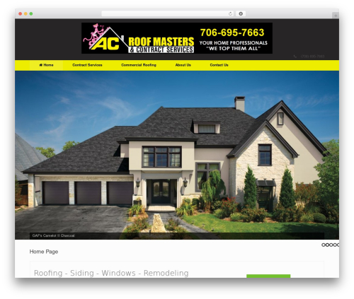 Ssm WordPress plugin - acroofmasters.com