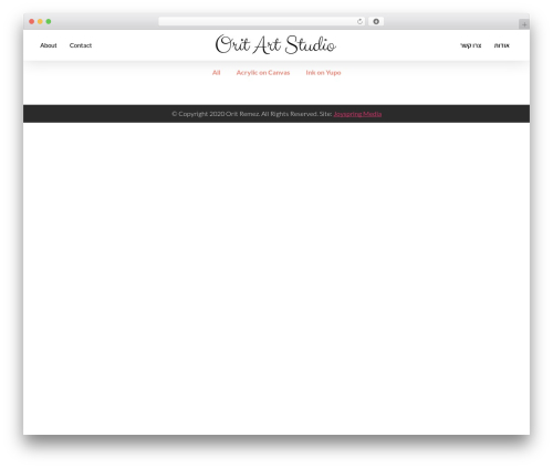 Hello Elementor top WordPress theme - oritartstudio.com