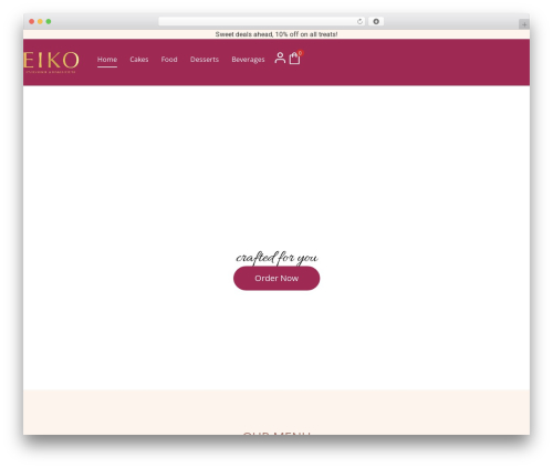 Order delivery date and time WordPress plugin - eikopatisserie.com