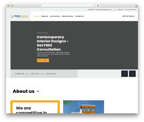 Inteshape WordPress theme - shaazdesigns.com Inteshape WordPress theme - shaazdesigns.com