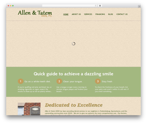 Method theme WordPress - allenandtatem.com