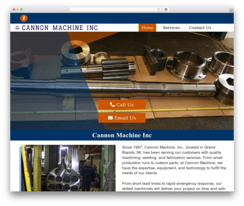 Orion theme theme WordPress - cannonmachine.com
