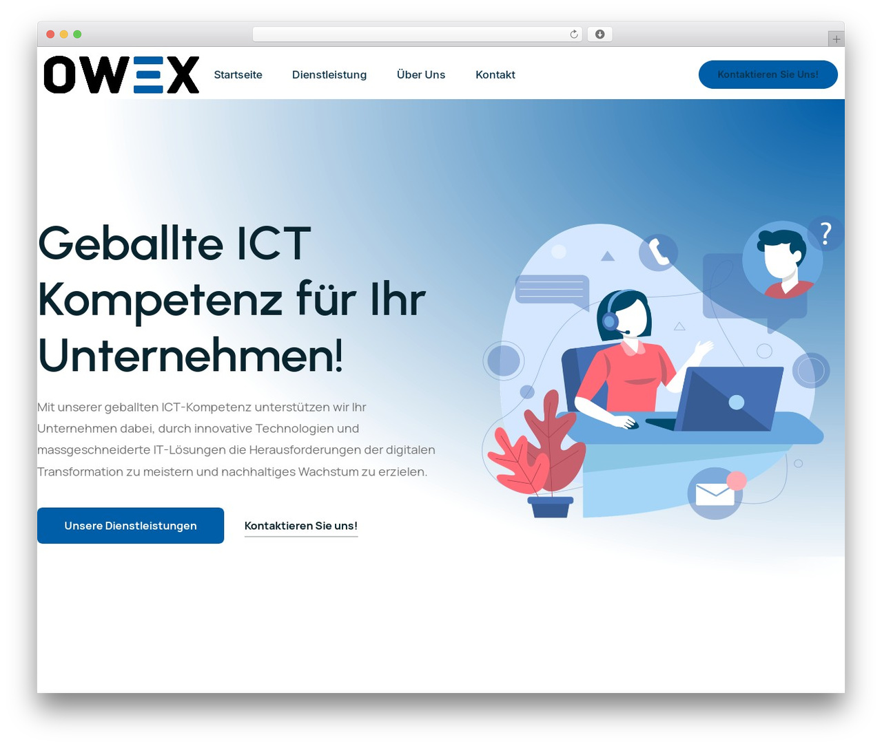 Profecient Theme WordPress theme - owex.ch