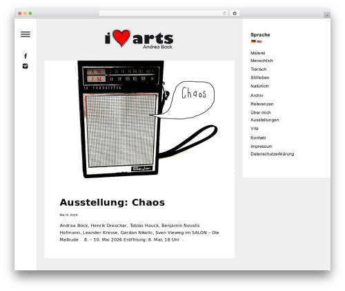 Theme WordPress Center Responsive WordPress Theme - ilovearts.de