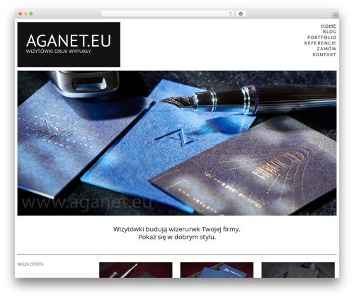 Theme WordPress cherry - aganet.eu