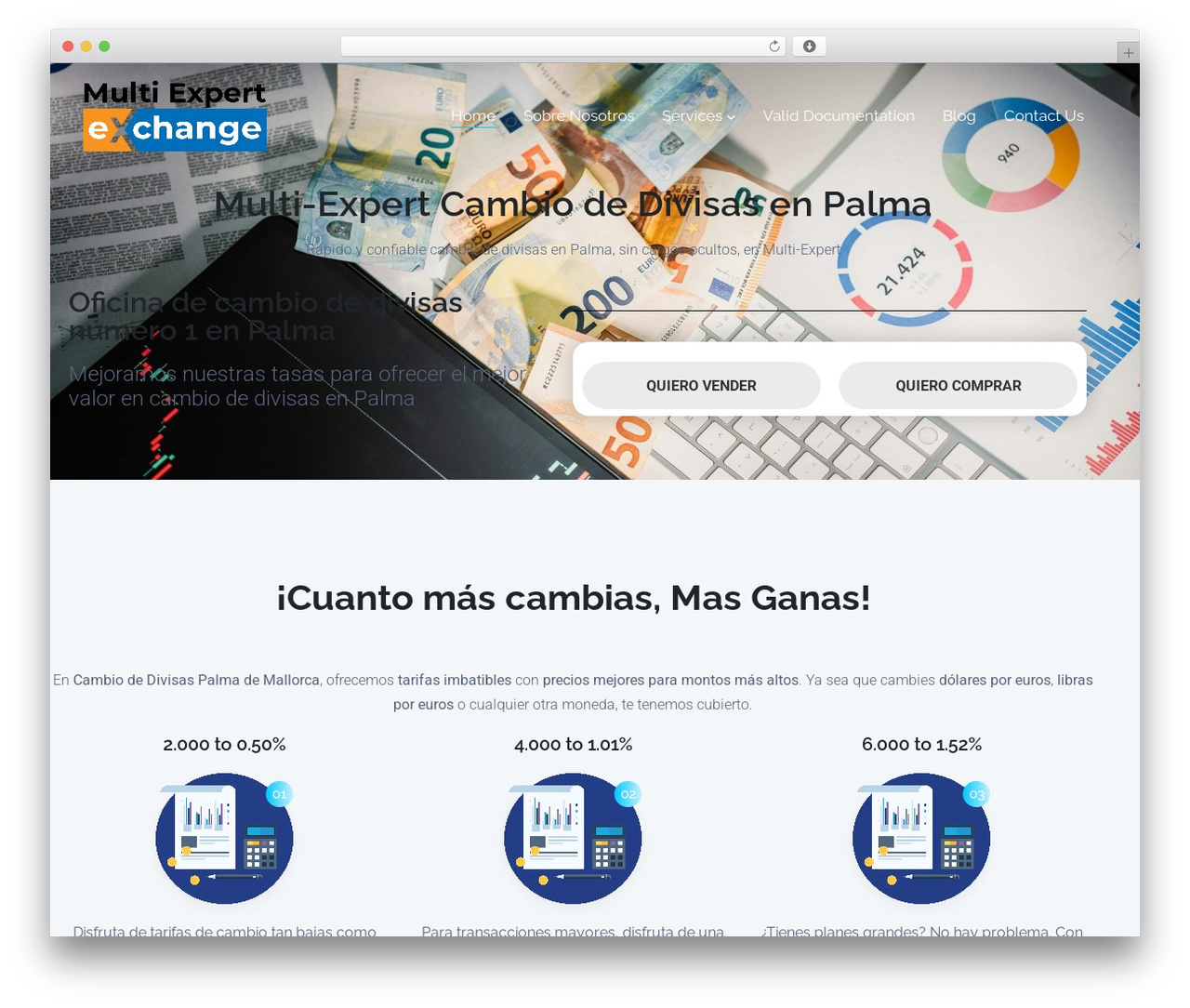 Tryo WordPress theme - multiexpert.es