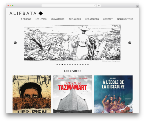 Asteria Lite WordPress theme - alifbata.fr