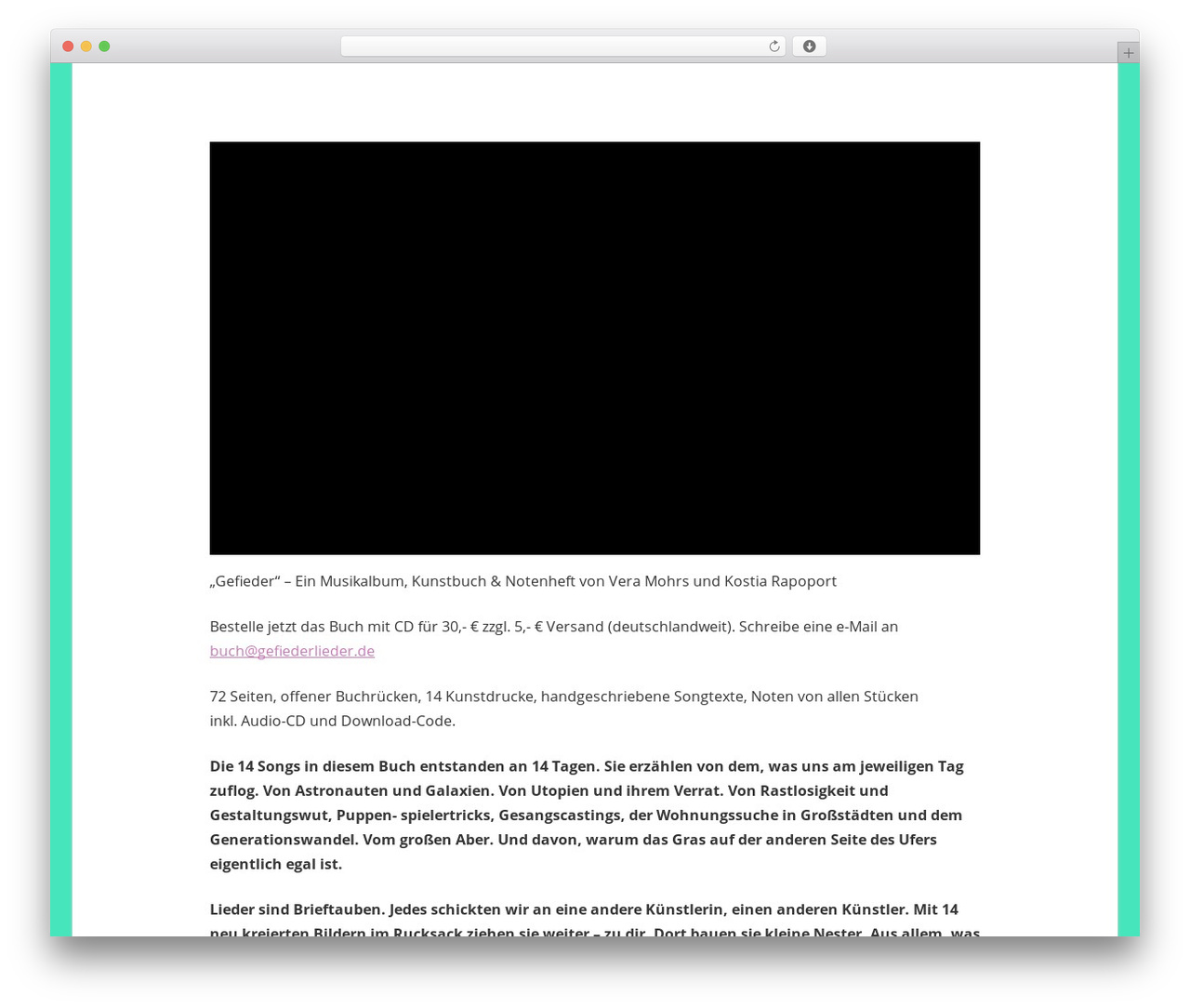 Beetle WordPress theme - gefiederlieder.de Beetle WordPress theme - gefiederlieder.de