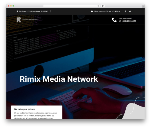 Earna WordPress theme - rimixmedianetwork.com