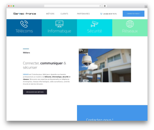 Hotlock WordPress theme - serveofrance.fr
