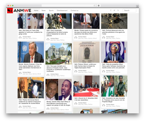 iPin WordPress website theme - anmwe.com