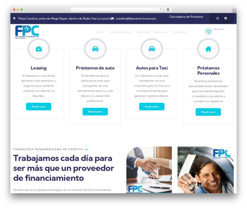 Modins themer WordPress plugin - fpanamericana.com