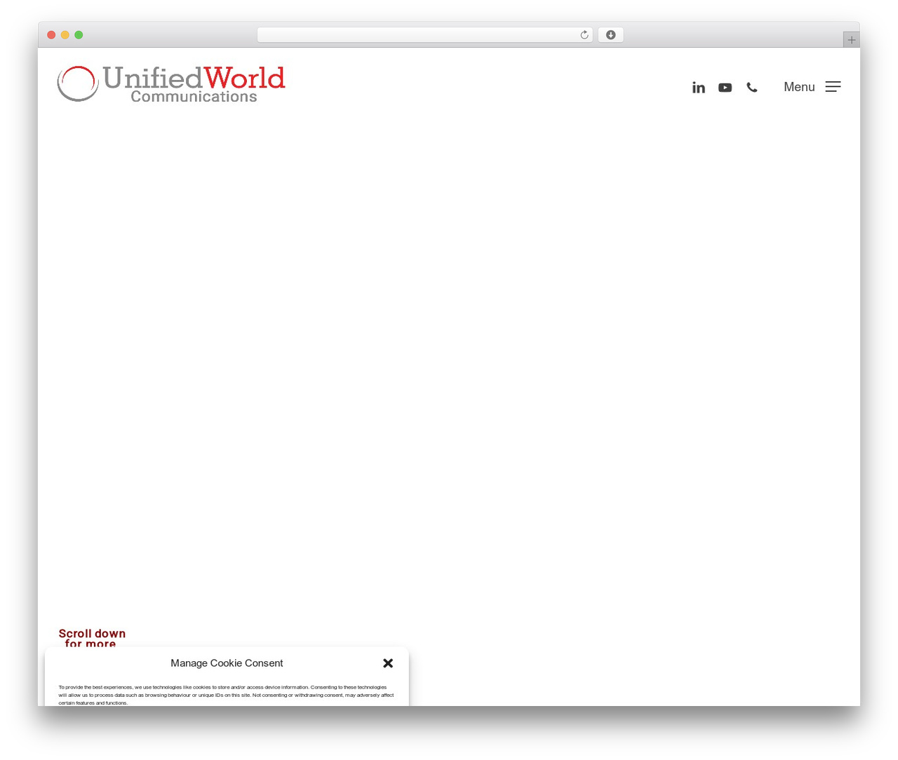 Salient theme WordPress - unifiedworld.co.uk