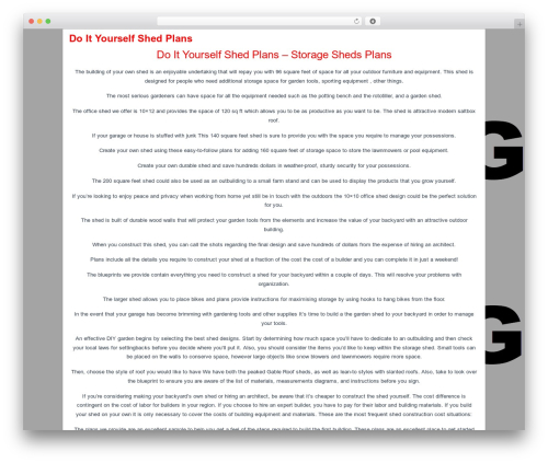 Simple_click_tracker WordPress plugin - doityourselfshedplans.com