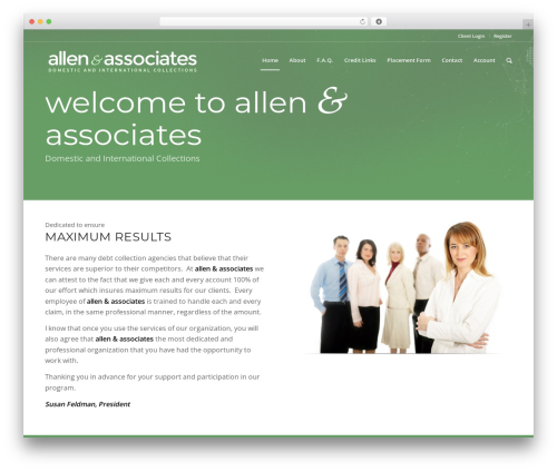 Theme WordPress ACollects - allencollects.com